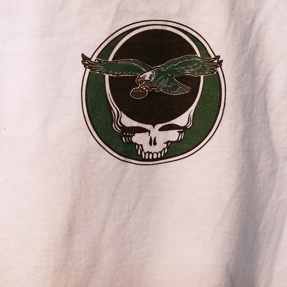 On the Lot Grateful Dead Eagles Throwback Old School Steal Your Philly t-shirt - Picture 4 of 4